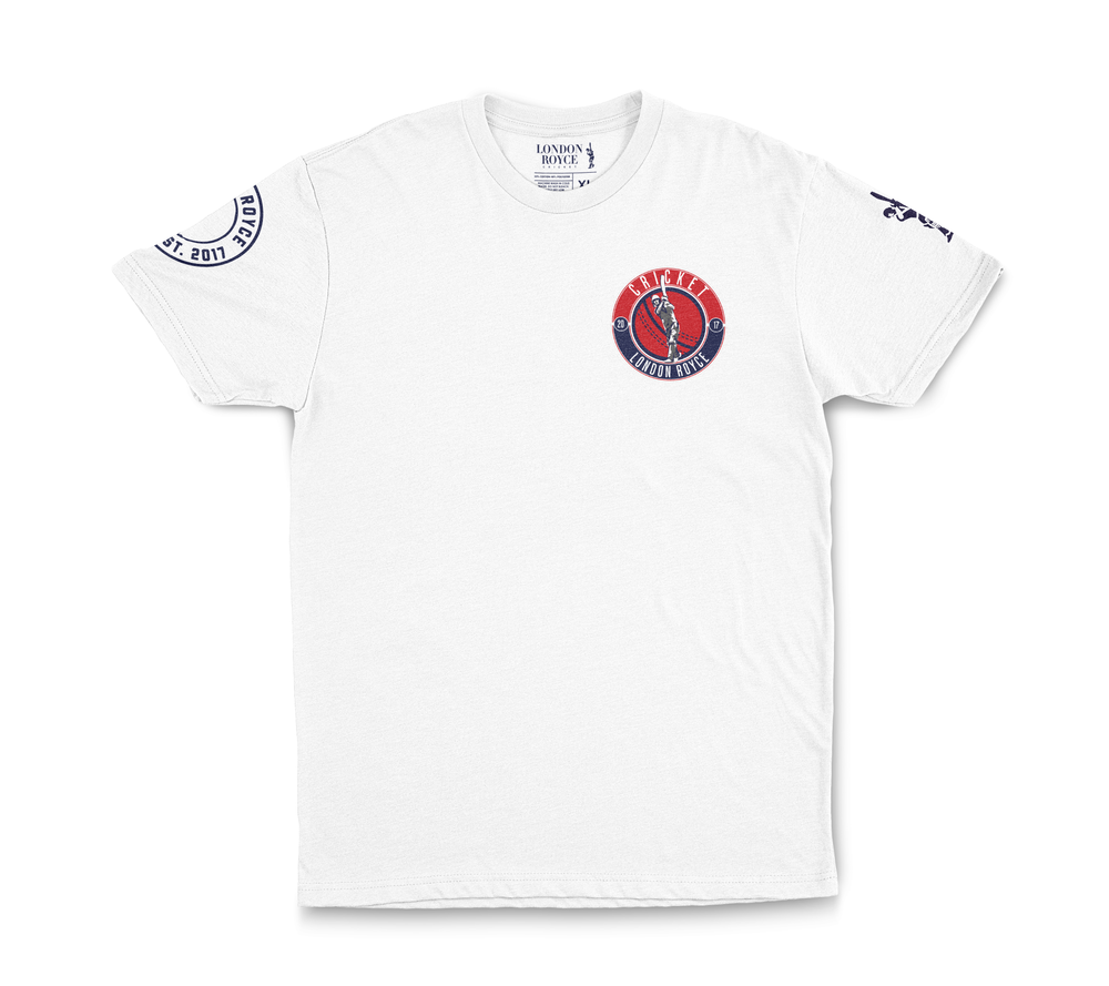 
                  
                    Boundary Blitz Cricket  White T-Shirt
                  
                