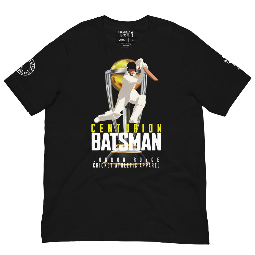 
                  
                    Centurion Batsman Graphic Cricket T-Shirt
                  
                