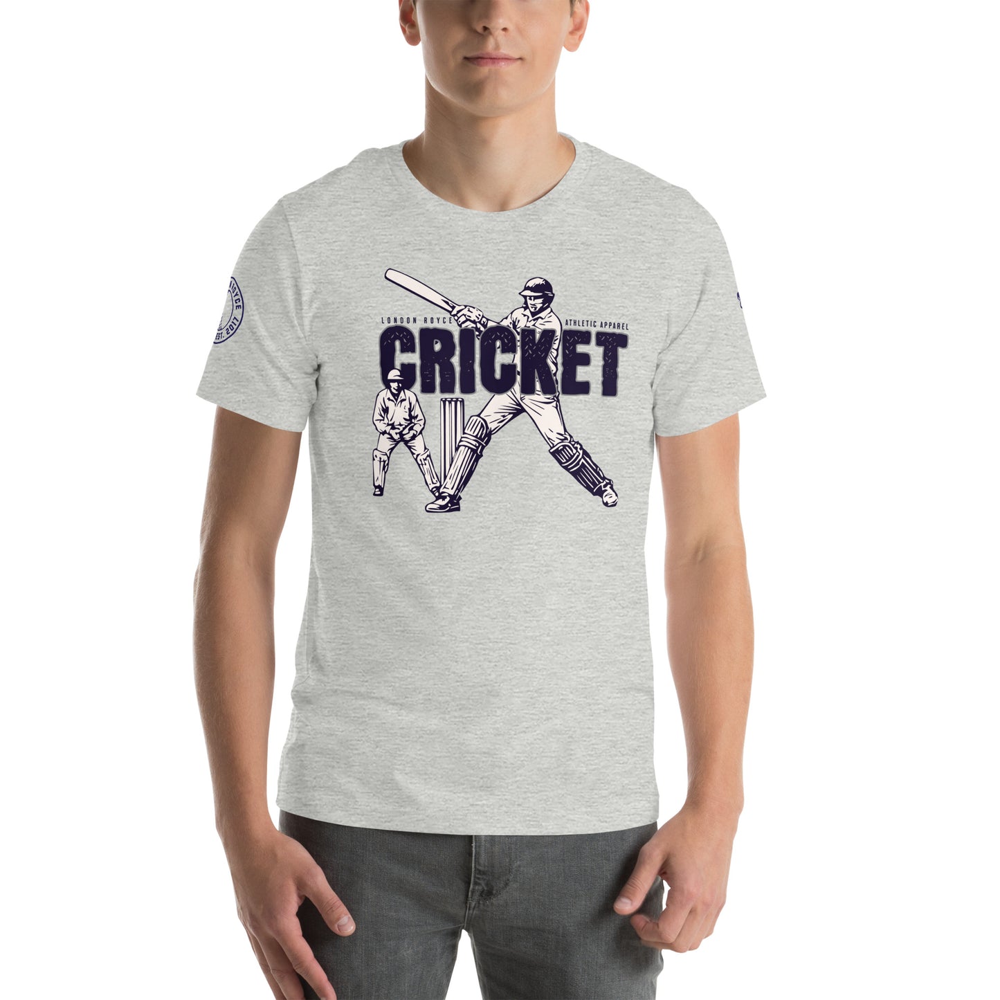 
                  
                    London Royce Cricket Batsman T-Shirt
                  
                